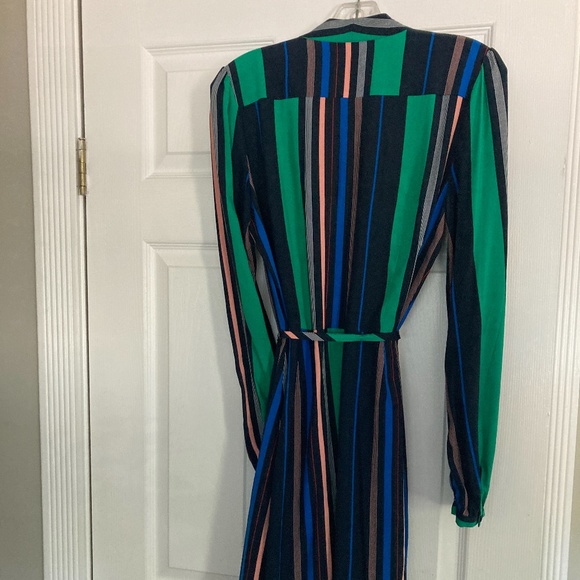 Chelsea 28 Stripped Wrap Dress - Picture 3 of 10